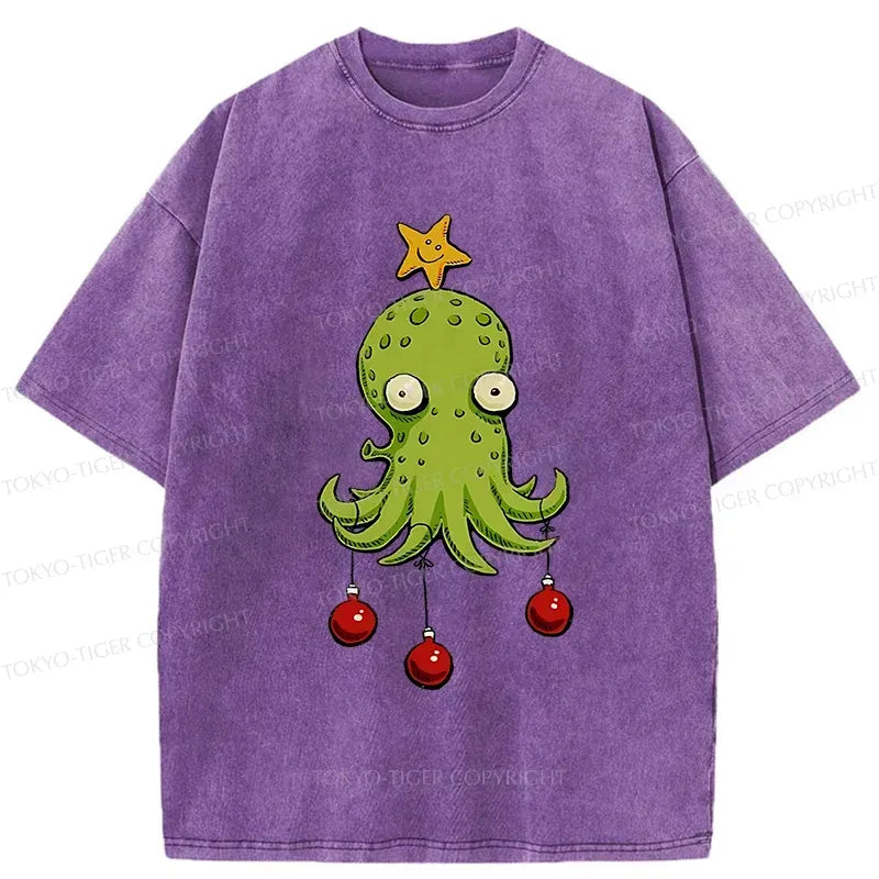 Washed cotton t-shirt for daily wear