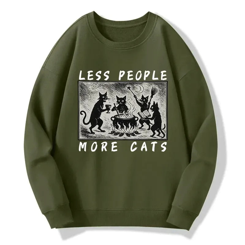 Kyoto-Lion Cat Sacrifice Ceremony Classic Sweatshirt