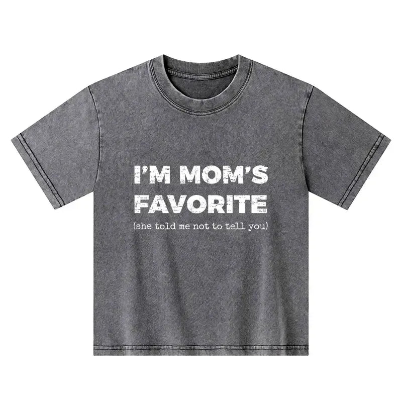 funny mother's day joke shirt for kids