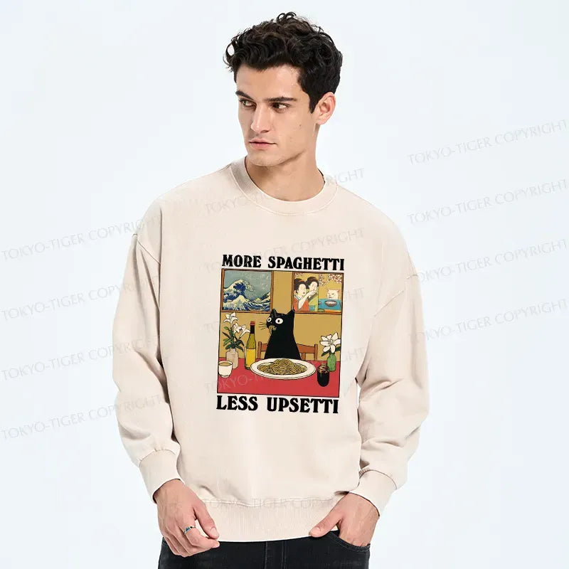 Japanese Cat Sweatshirt for Everyday