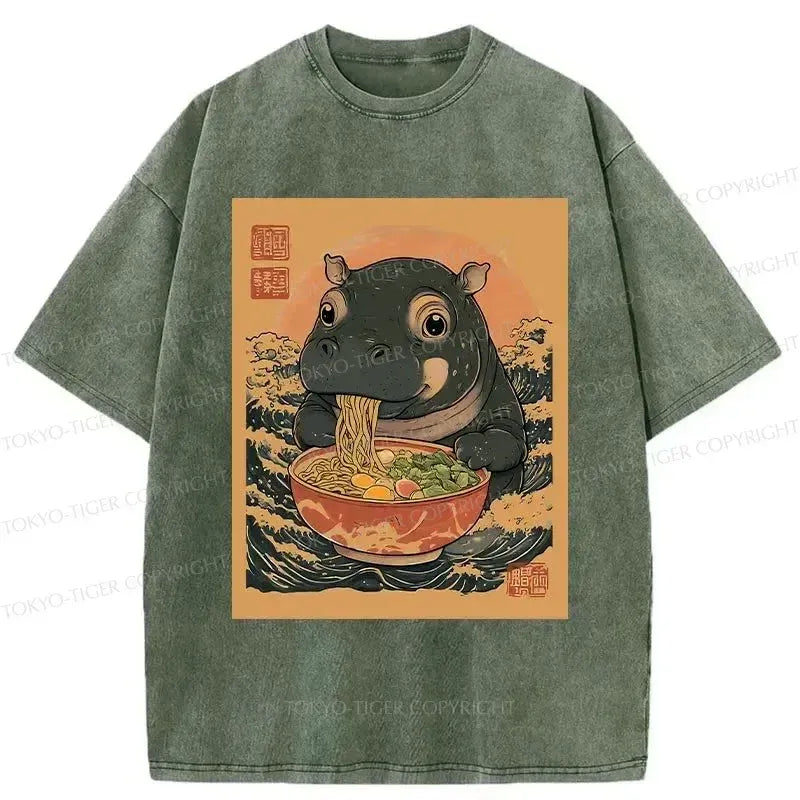 kyoto lion japanese vintage tee