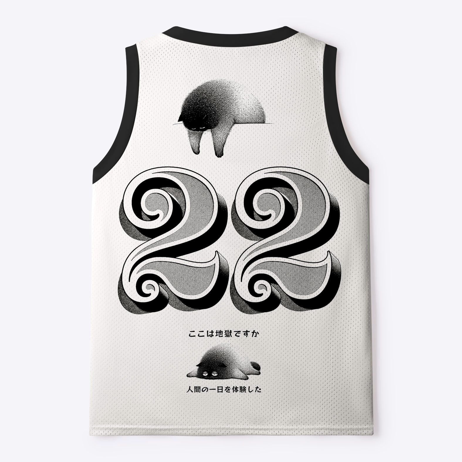 Kyoto Cat Tank Top for Streetwear