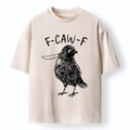 Kyoto-Lion Angry Crow With A Knife Meme Washed T-Shirt