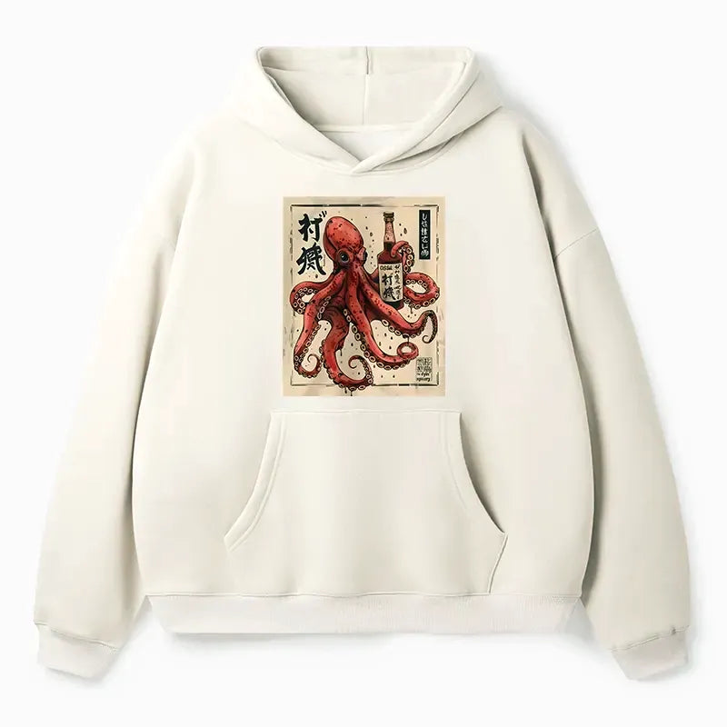 Vintage Ukiyo-e Sake Hoodie Best Seller