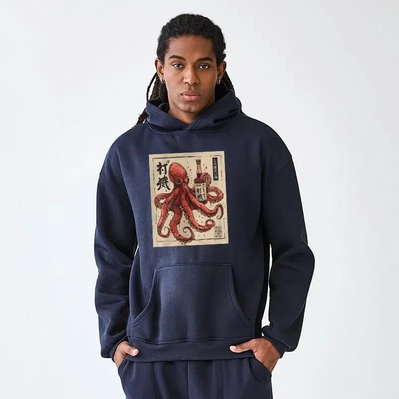 Vintage Ukiyo-e Sake Hoodie Best Seller