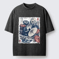 Washed unisex t-shirt for daily wear