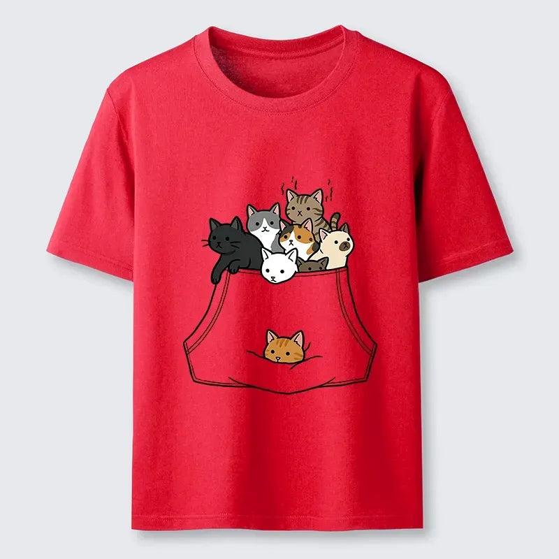 Kyoto-Lion Cats With Pockets Full Classic T-Shirt