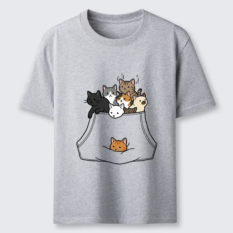 Kyoto Lion Cat Shirt for Casual Vacation