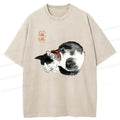 Kyoto-Lion Japanese Kitten Washed T-Shirt