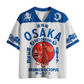 Kyoto-Lion Cute Drunk Japanese Octopus Mesh Jersey
