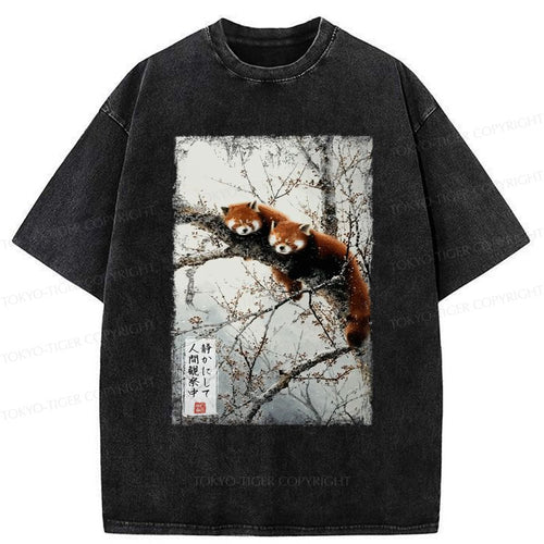 Japanese Vintage Kyoto Lion Tee for Summer