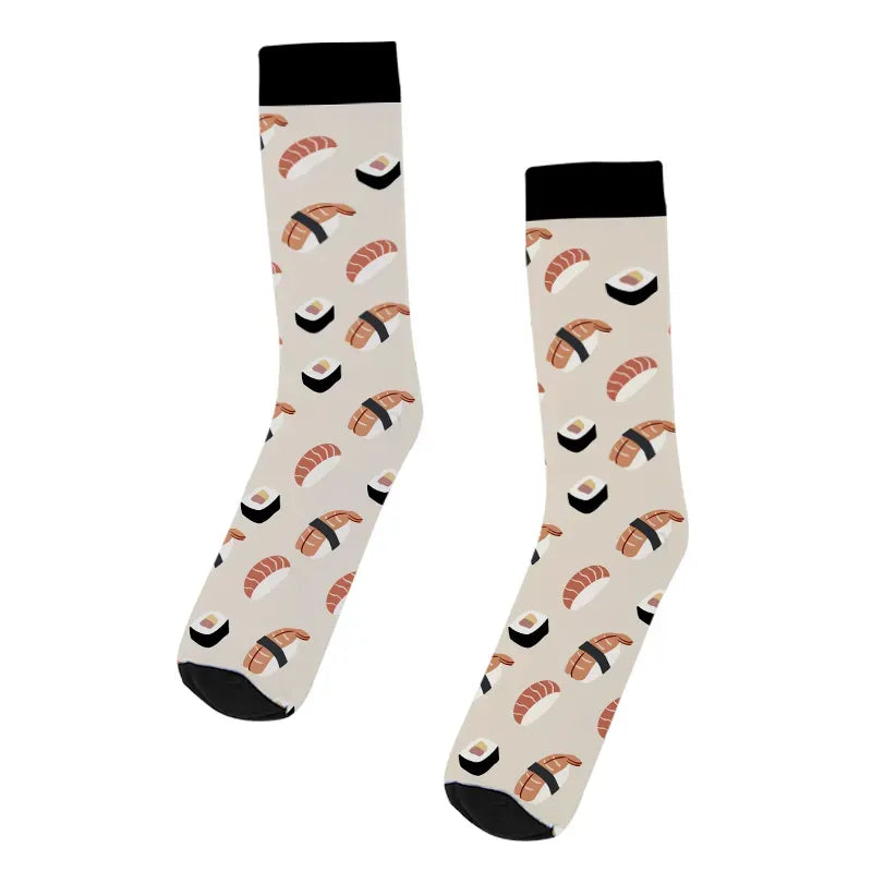 Sushi celebration socks for Japan lovers