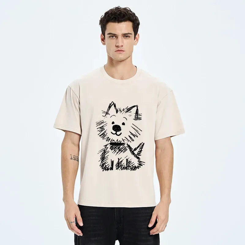Kyoto-Lion Meme Tee for Daily Wear