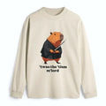 Japanese Samurai Capybara Long Sleeve T-Shirt