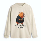 Japanese Samurai Capybara Long Sleeve T-Shirt