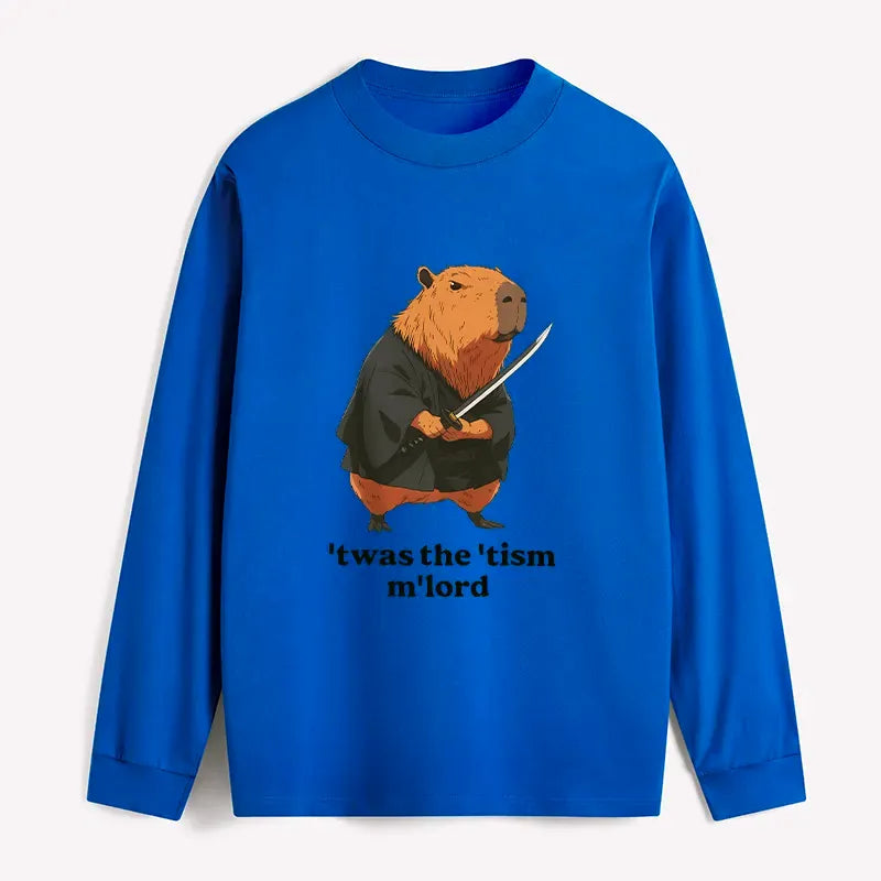 Vintage Japanese Capybara Samurai Shirt for Summer