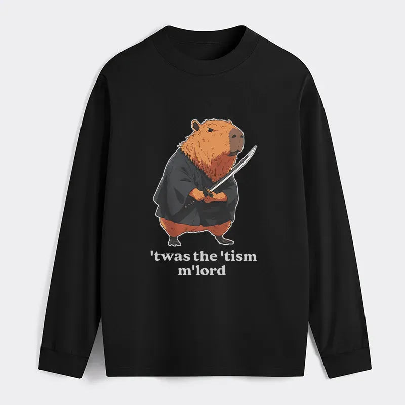 Vintage Japanese Capybara Samurai Shirt for Summer