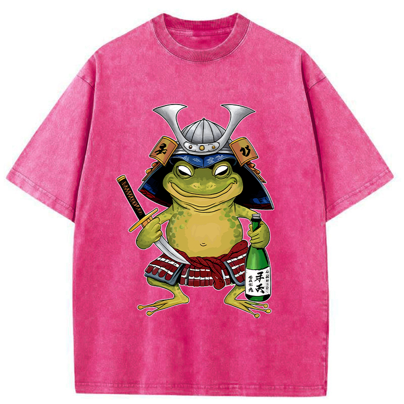 Vintage Japanese Frog T-Shirt for Streetwear
