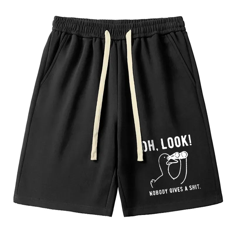 Kyoto-Lion No One Cares About The Duck Unisex Shorts