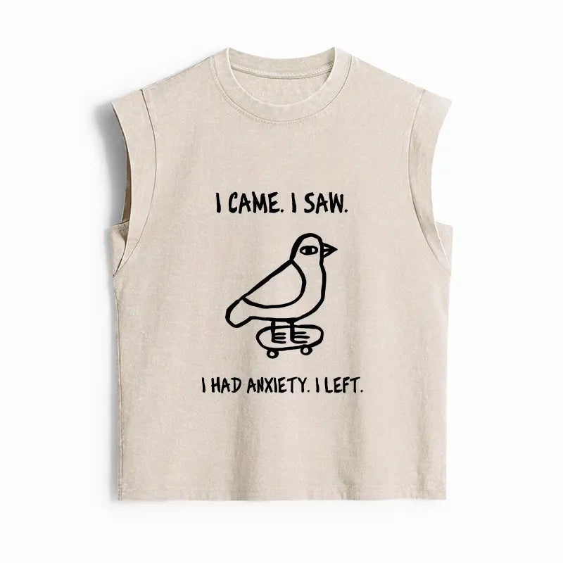 Best Seller Funny Bird Tank Top for Daily Wear