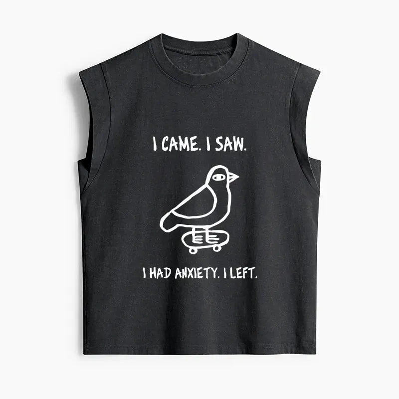 Just Needs A Break Japanese Tank Top for Summer