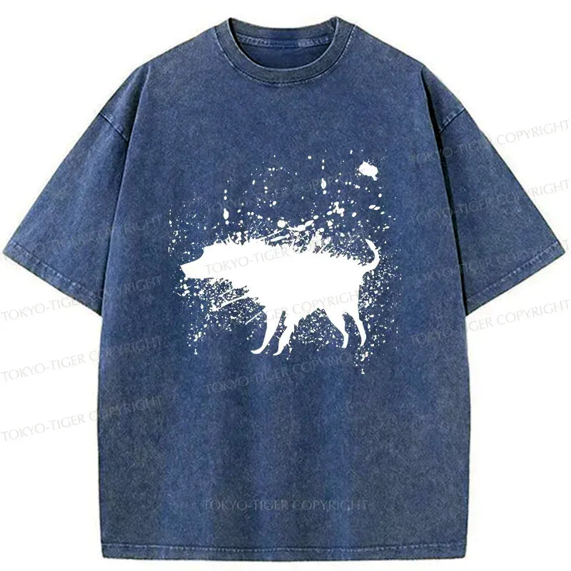 Japanese vintage washed t-shirt