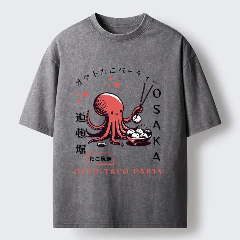 Soft Cotton Octopus Tee for Daily Wear