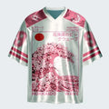 Kyoto-Lion Sakura Surge-Hokkaido Wave Glossy Oversized Jersey