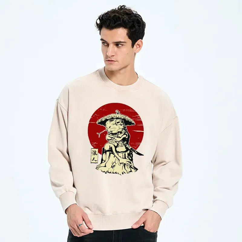 Soft Japanese Samurai Sweatshirt Best Seller