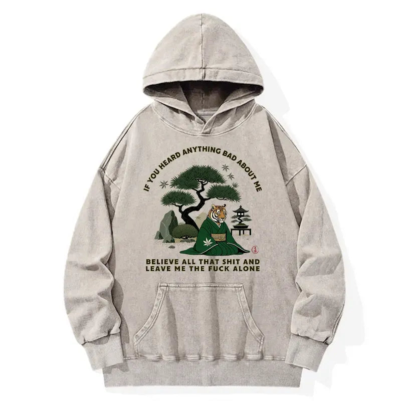 Japanese Ukiyoe Tiger Hoodie for Streetwear