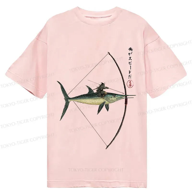 Unisex cotton t-shirt with Japanese culture