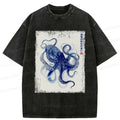 Japanese Octopus Washed T-Shirt