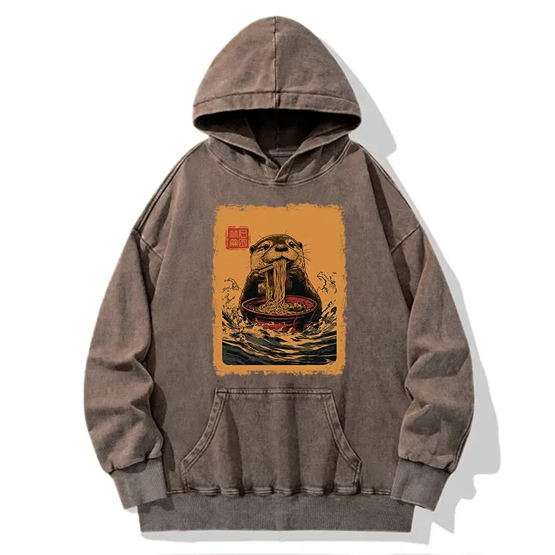 ramen lover otter hoodie gift idea