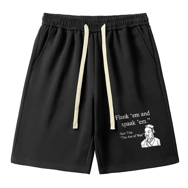 Funny Japanese unisex shorts on sale