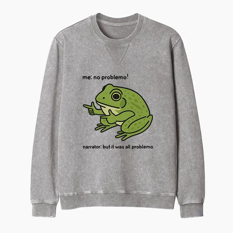 Japanese Frog Meme Sweatshirt