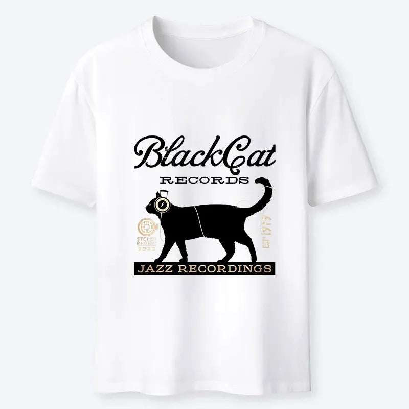 Japanese black cat classic t-shirt