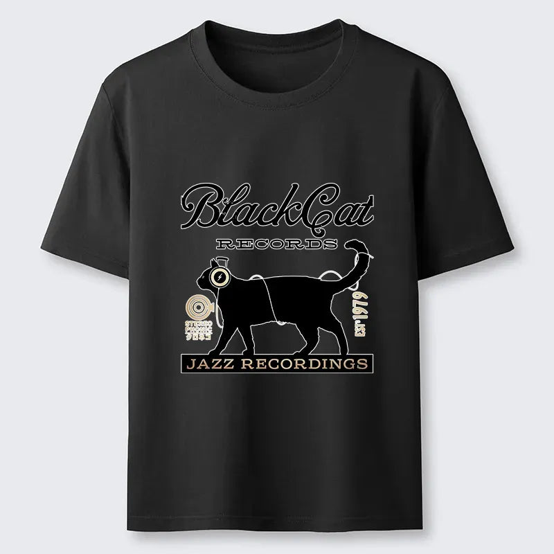 Japanese cat t-shirt for daily wear