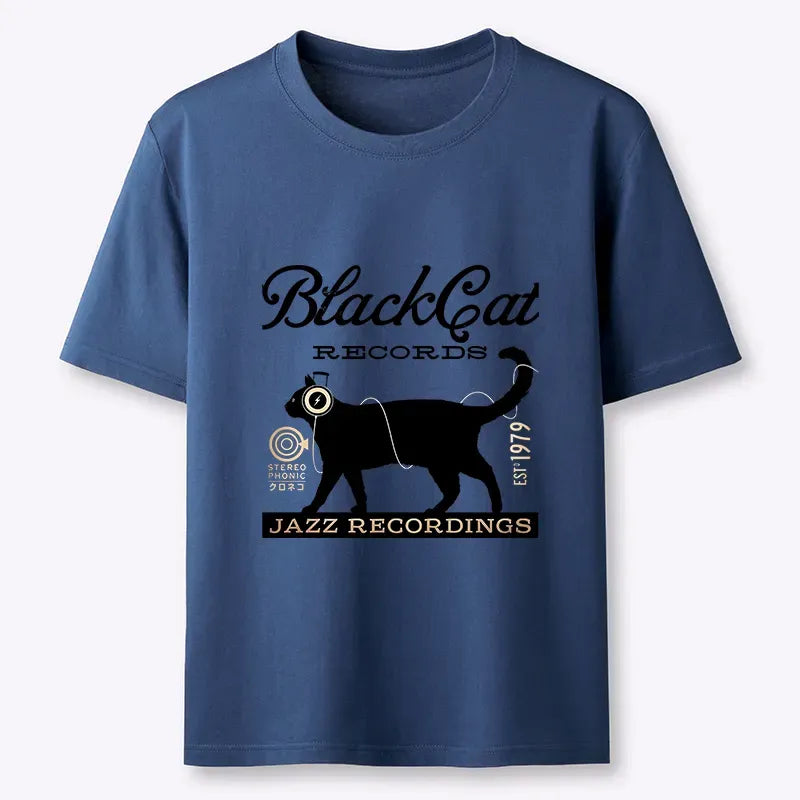 Japanese cat t-shirt for daily wear