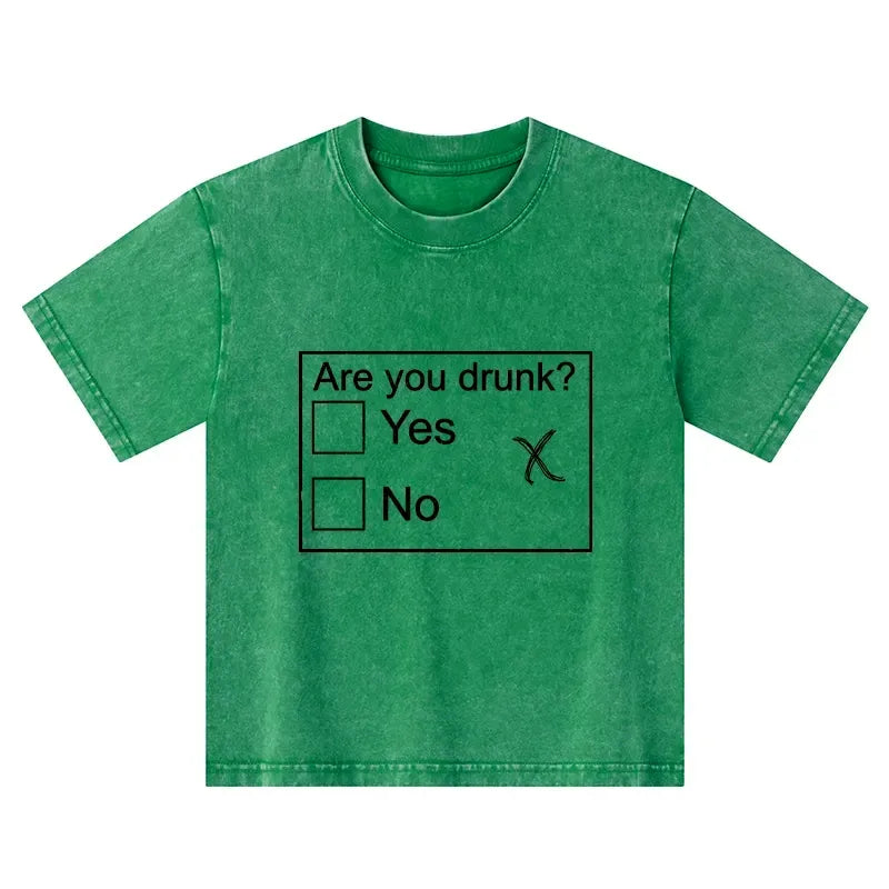 comfortable cotton graphic tee for kids