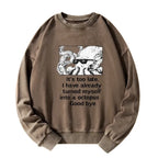 Japanese octopus meme sweatshirt for daily wear