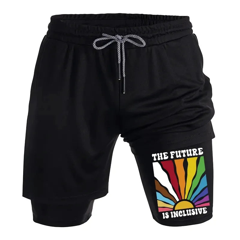 Kyoto-Lion pride training shorts