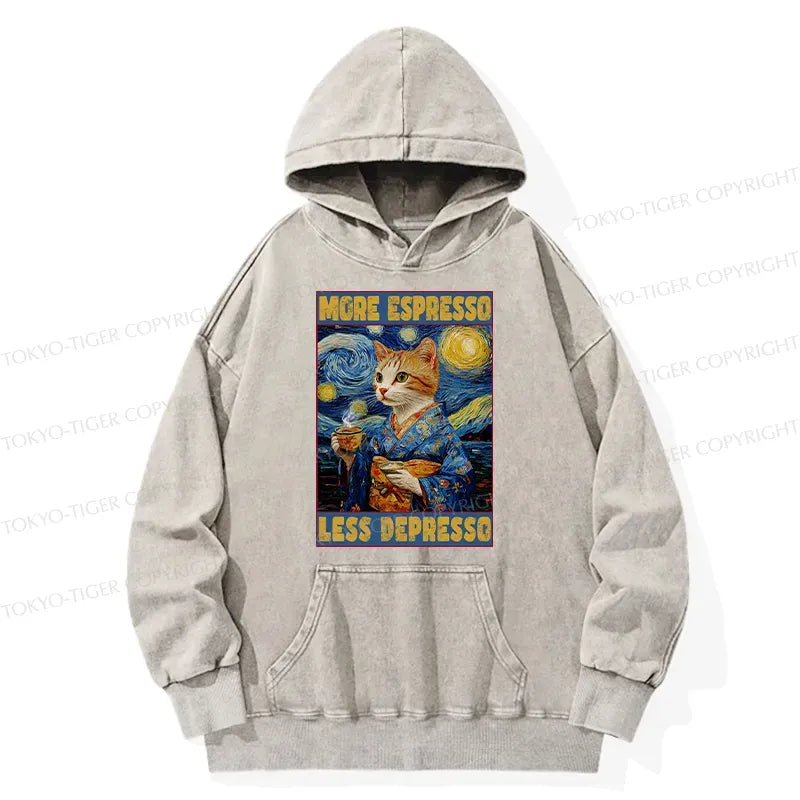 Funny Washed Hoodie for Daily Wear