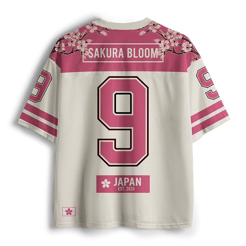 Kyoto-Lion Sakura Bloom Mesh Jersey