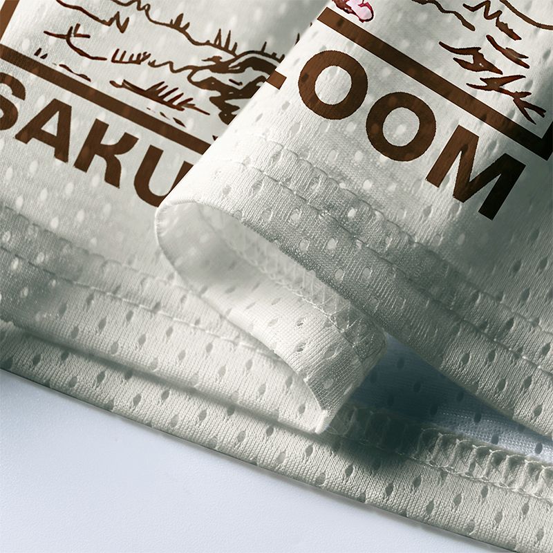 Kyoto-Lion Sakura Bloom Mesh Jersey