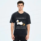 Japanese Unisex Cotton T-Shirt Vacation Gift