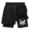 Soft Cat Print Shorts Free Shipping
