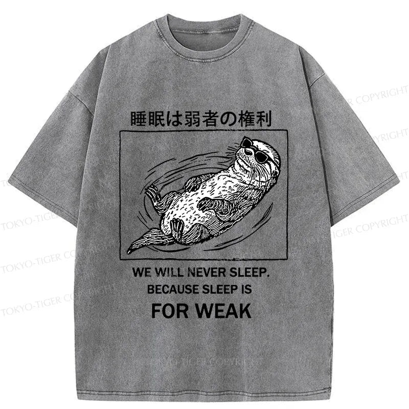 Japanese vintage washed t-shirt for daily wear