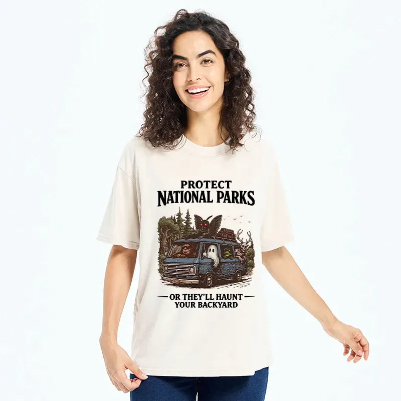 Japanese vintage washed t-shirt for daily wear