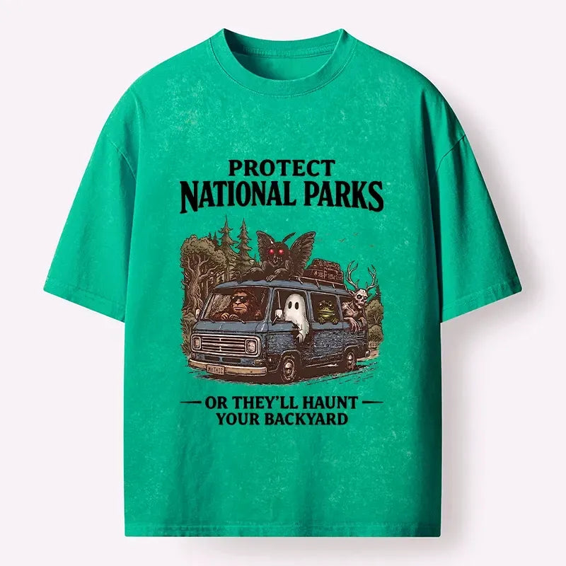 Japanese vintage washed t-shirt for daily wear