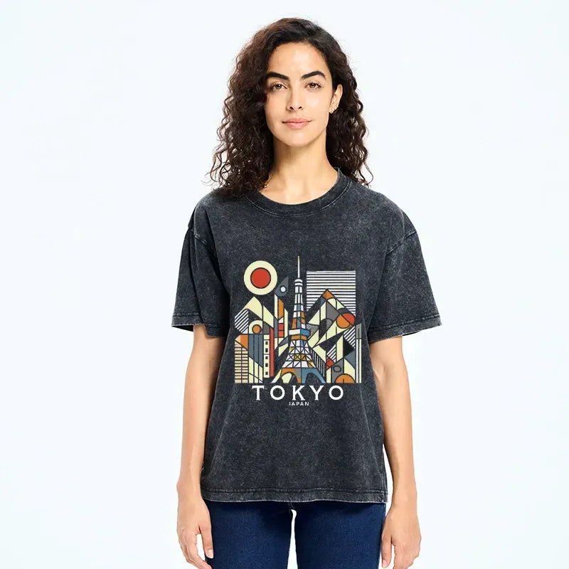 Japanese culture unisex cotton t-shirt